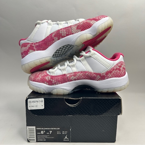 Nike Air Jordan 11 Retro Low WMNS “Pink Snakeskin” 2023 - Picture 3 of 7